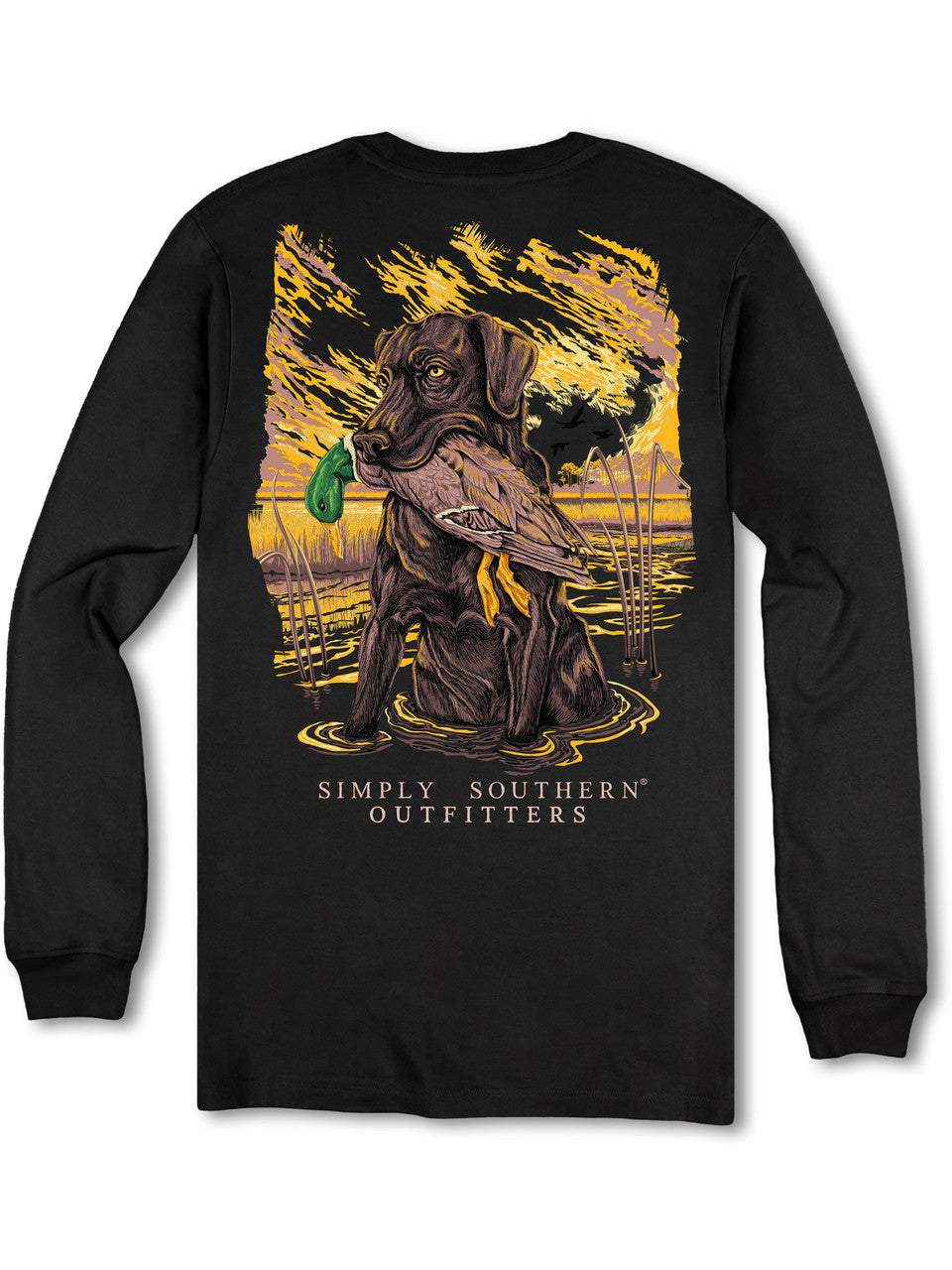Youth Simply Southern Swamp Dog Long Sleeve