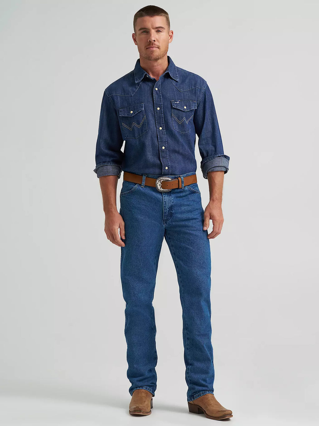 Wrangler® Cowboy Cut® Original Fit Jean in Stonewashed