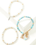 Lainey Wilson Women's Little Bitta Luck Charm Bracelet Set - 3 Piece