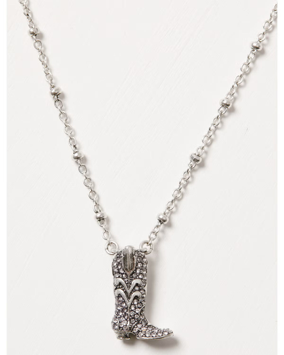 Lainey Wilson Women's Crystal Pavé Boot Pendant Necklace