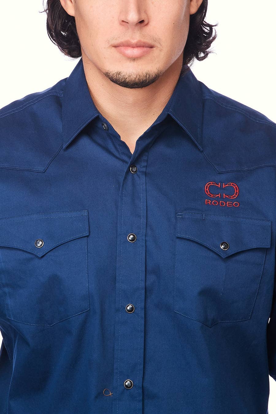 Cowboy Rodeo Embroidery Shirt