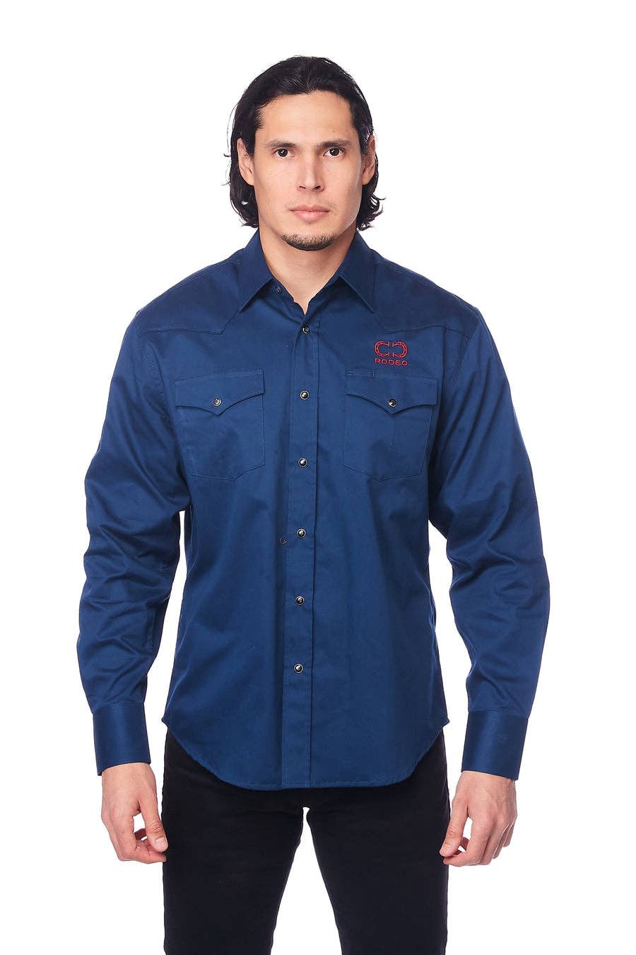 Cowboy Rodeo Embroidery Shirt