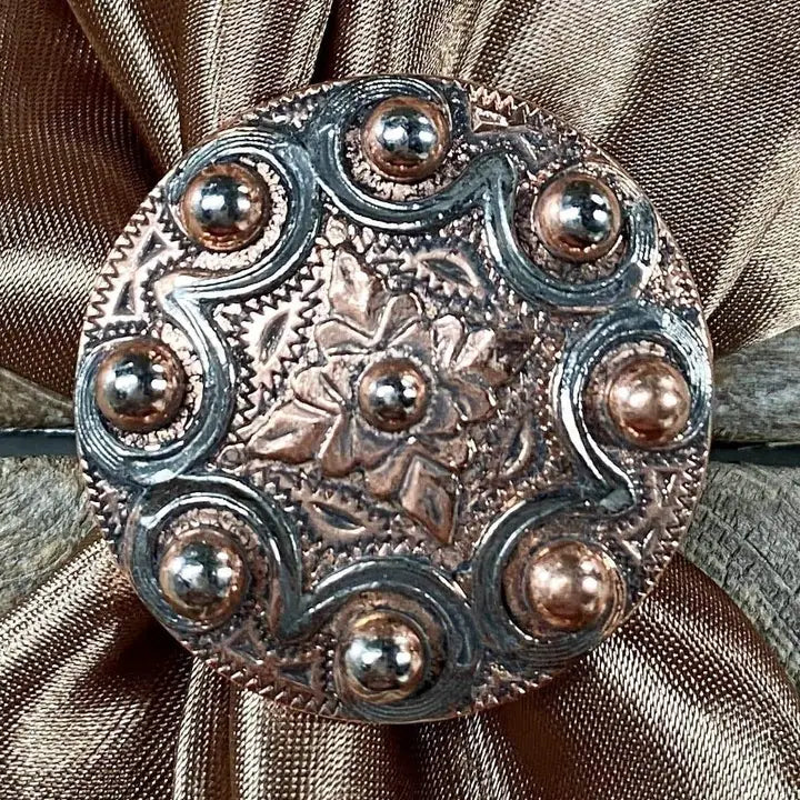 Copper Concho Wild Rag Slide