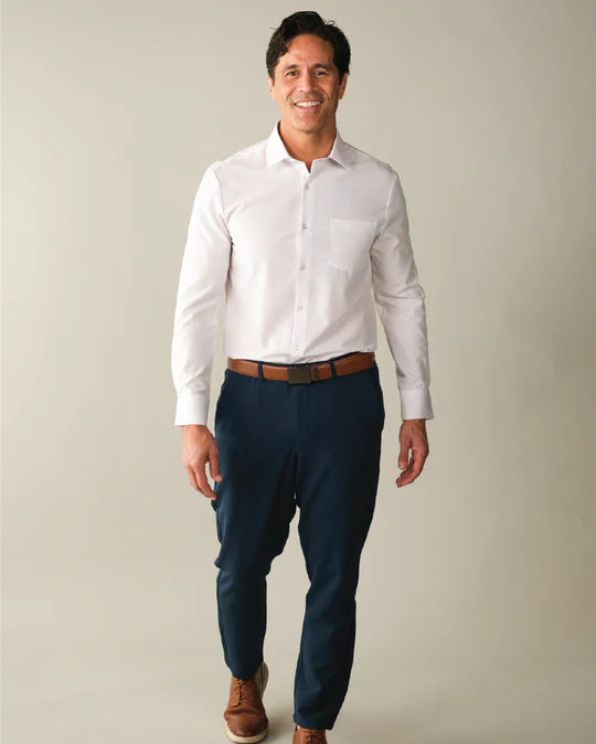 Range Shirt - White Long Sleeve