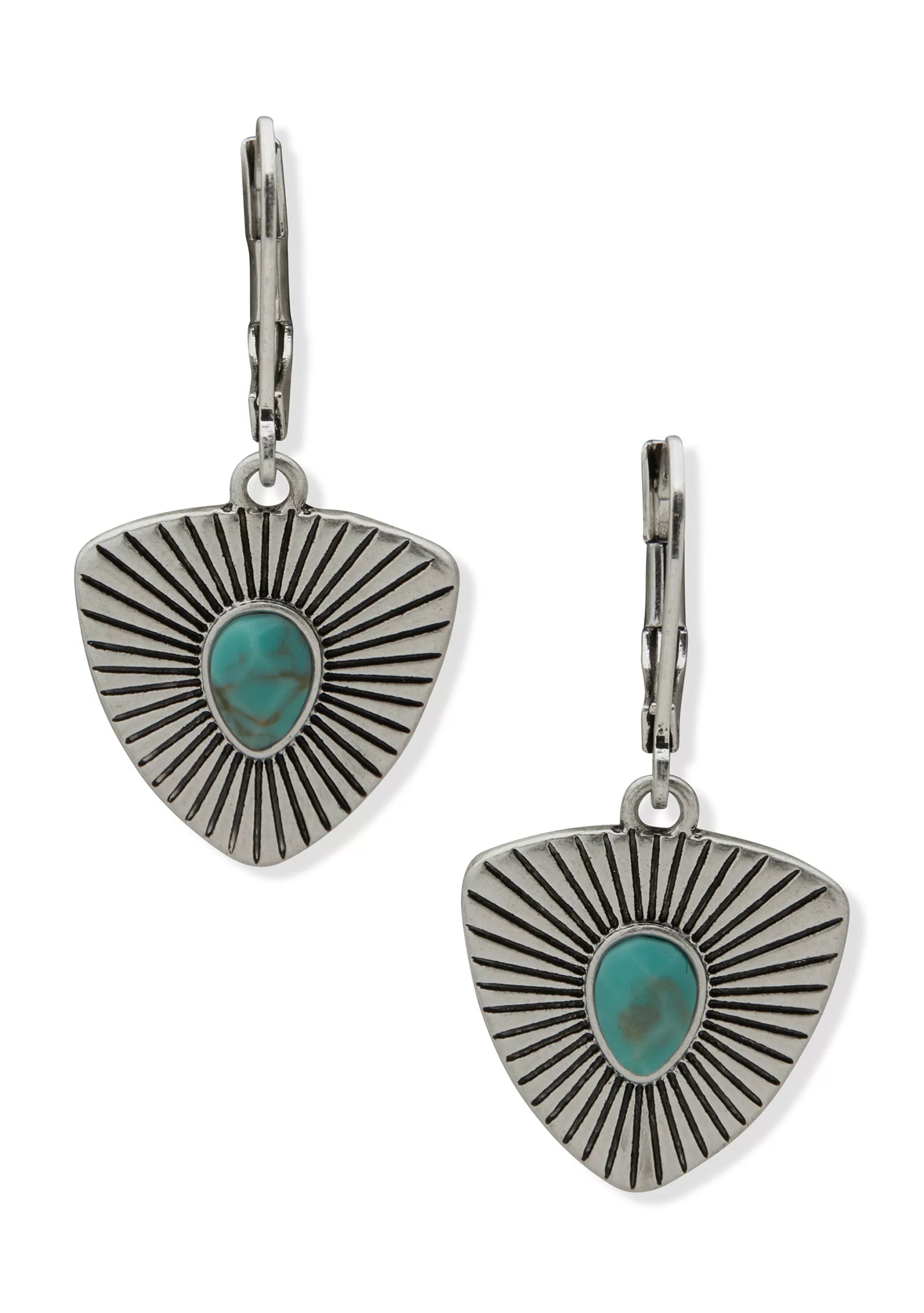 Lainey Wilson Turquoise Country Girl Pick Drop Earrings