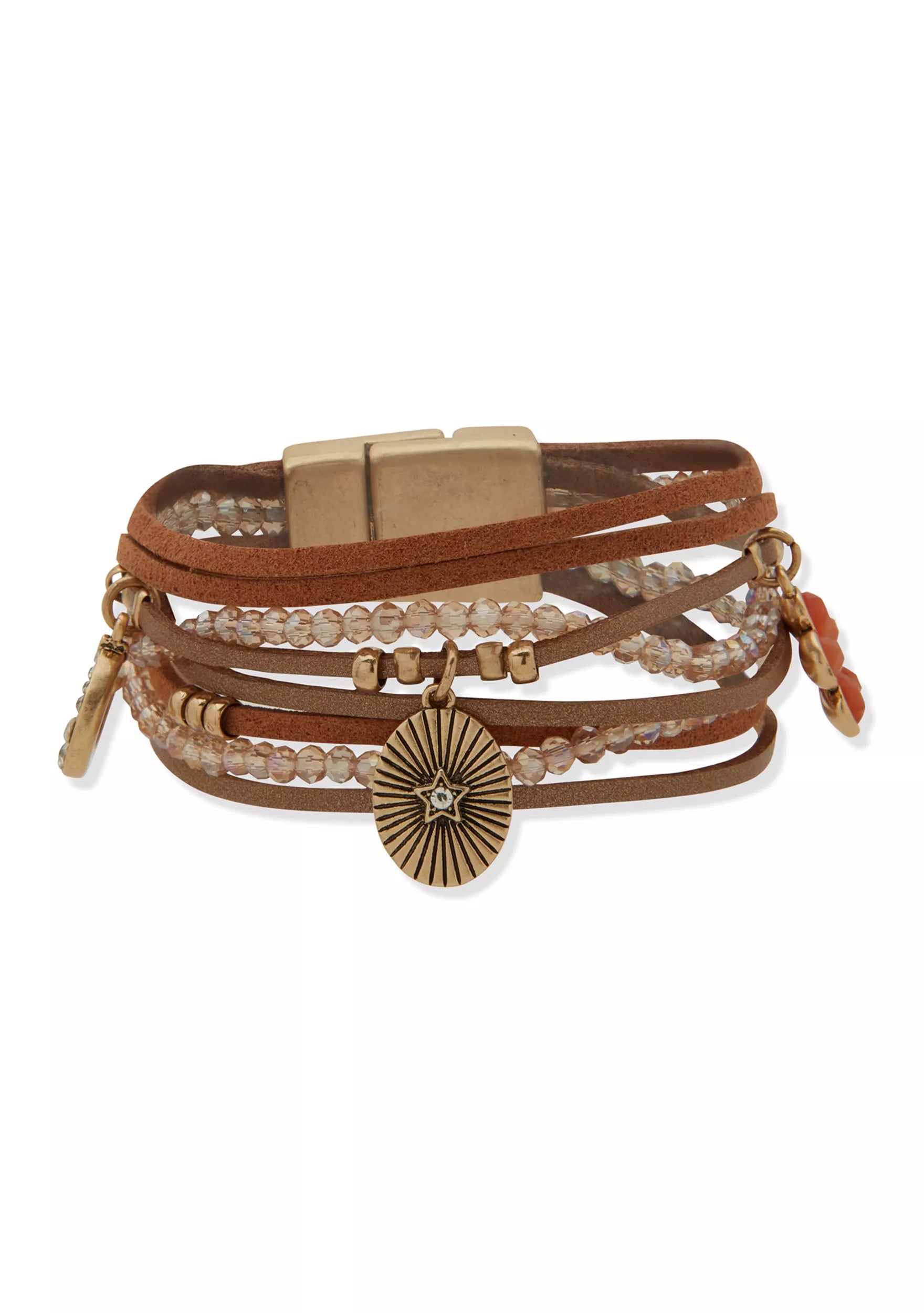 Lainey Wilson Brown Lucky One Wrap Bracelet