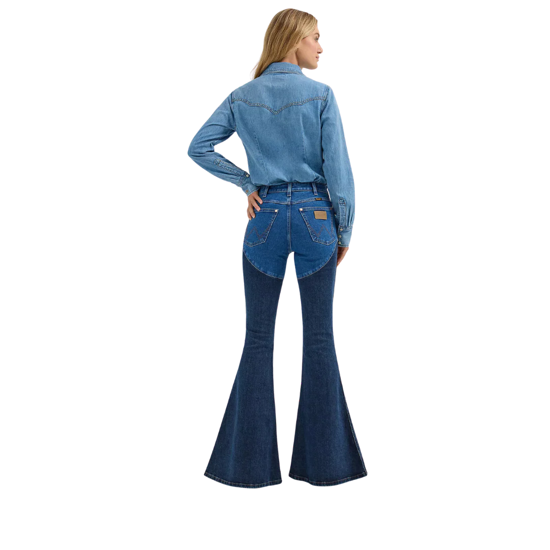 Wrangler Women's Lainey Wilson Tonal Blue Jeans