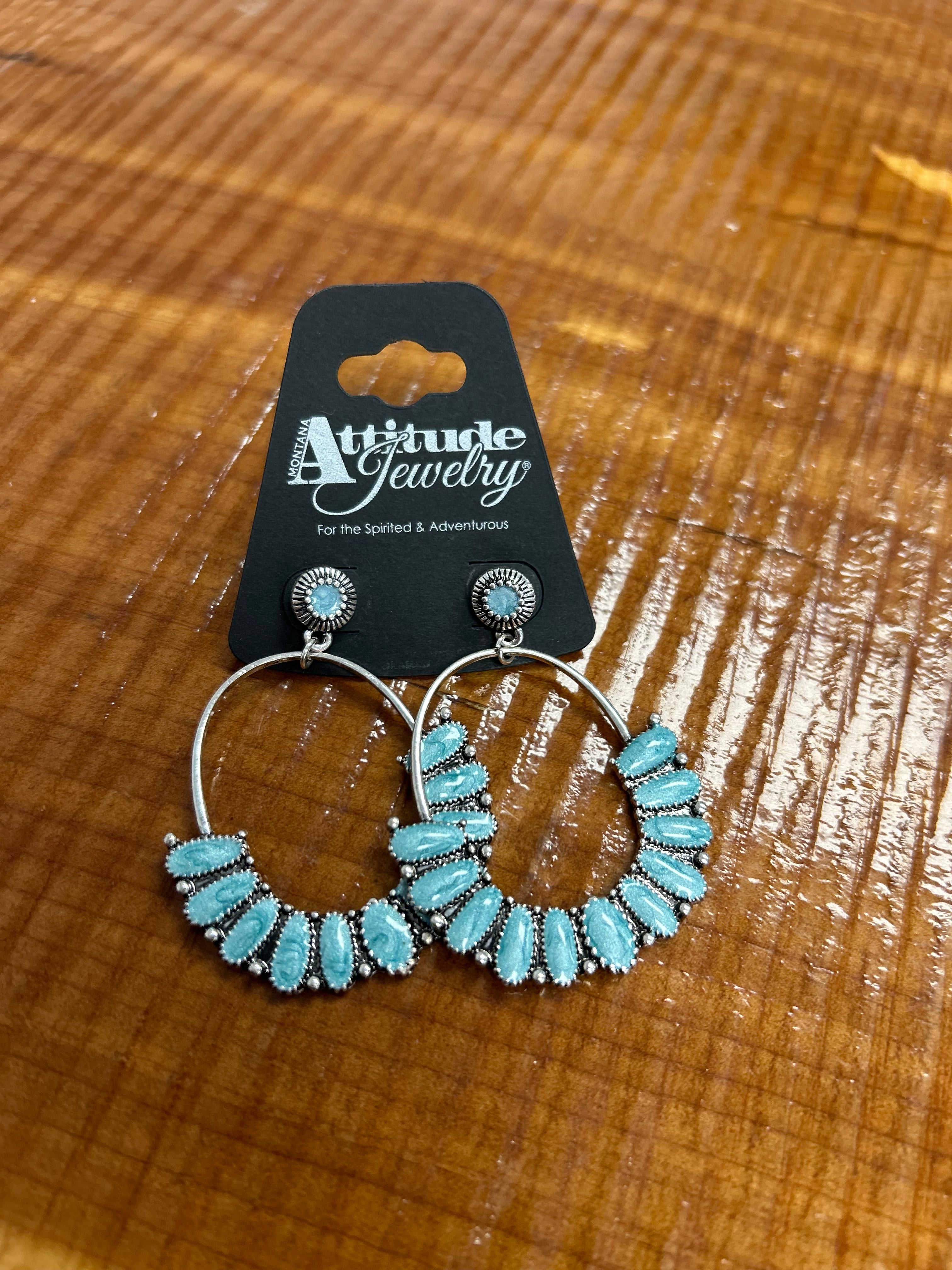 Montana Silversmith Attitude Santa Fe Bloom Earrings