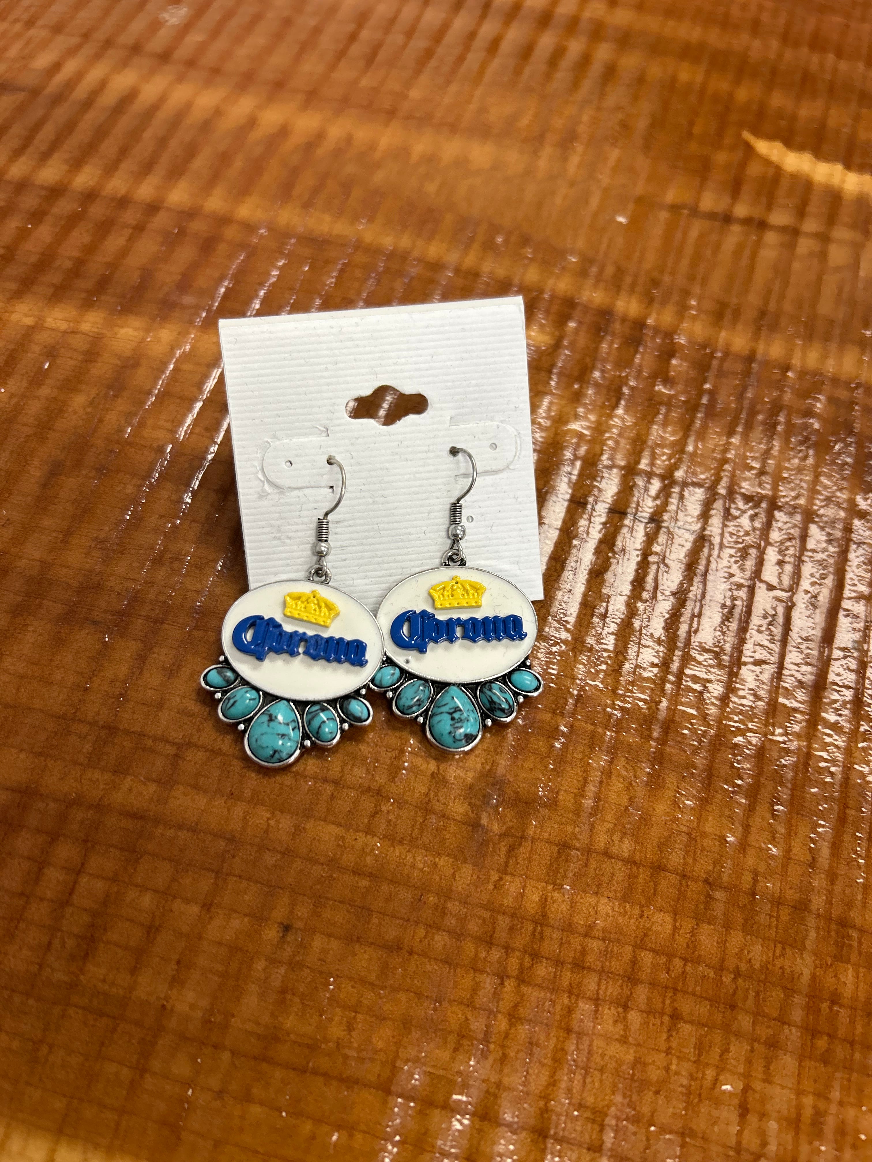 Corona Turquoise Earrings