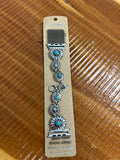 Western Turquoise Concho Apple Watch Band