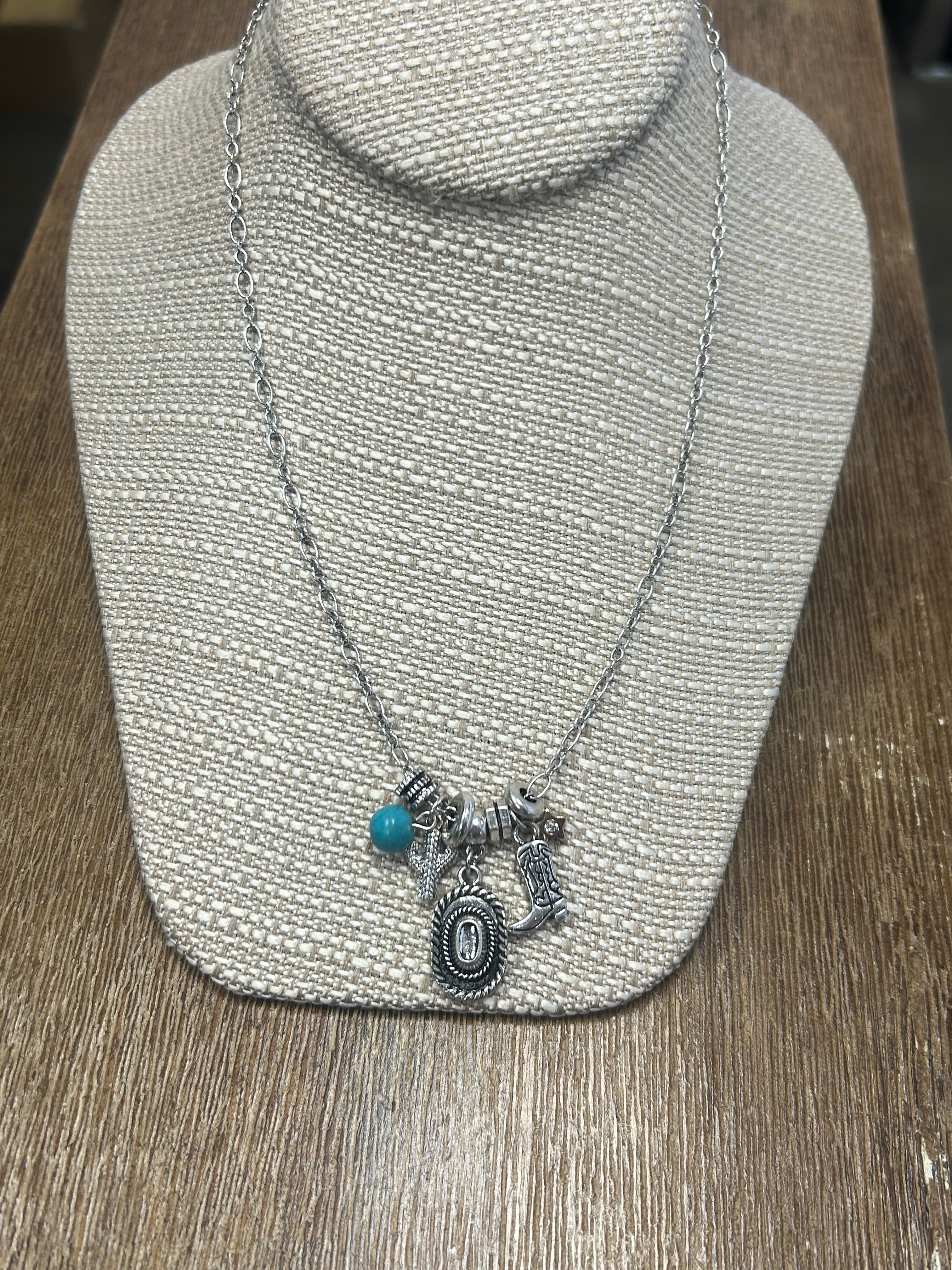 Montana Silversmith Attitude Country Connections Charm Necklace