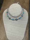 Montana Silversmith Attitude Turquoise Filigree Choker Necklace
