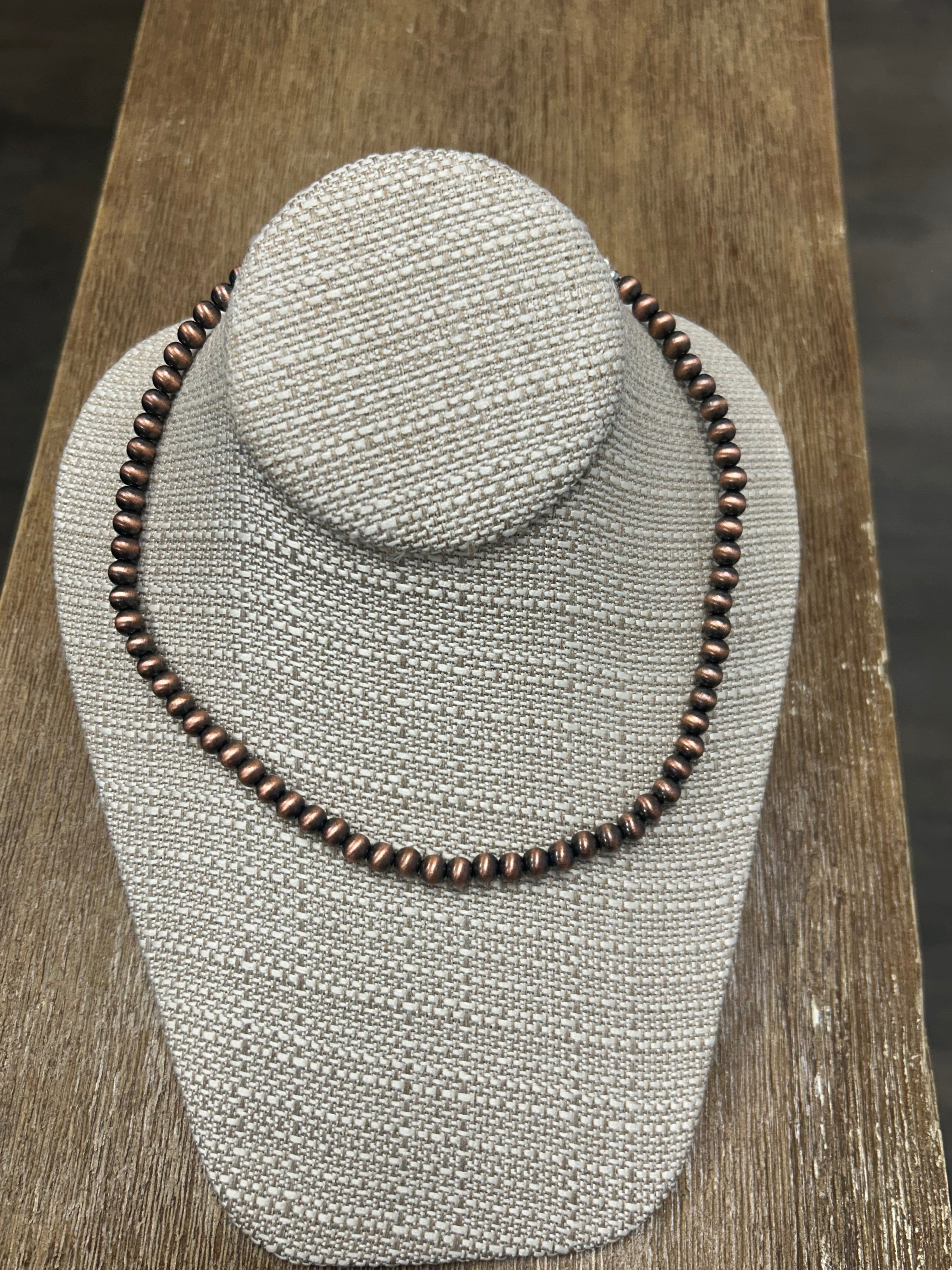 Bronze Western Pearl Necklace