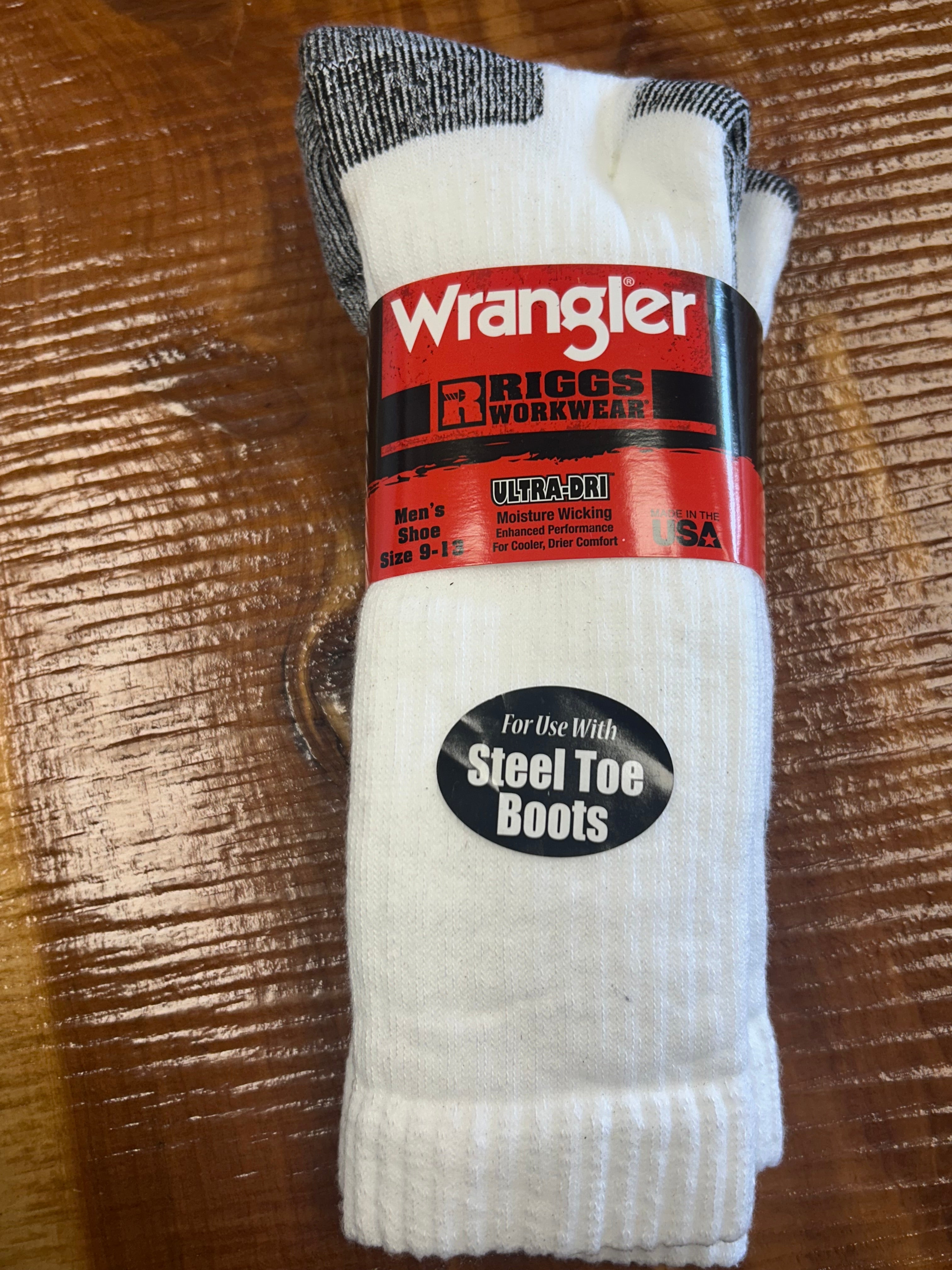 Wrangler Riggs Workwear Ultra Dri 2 Pack Socks