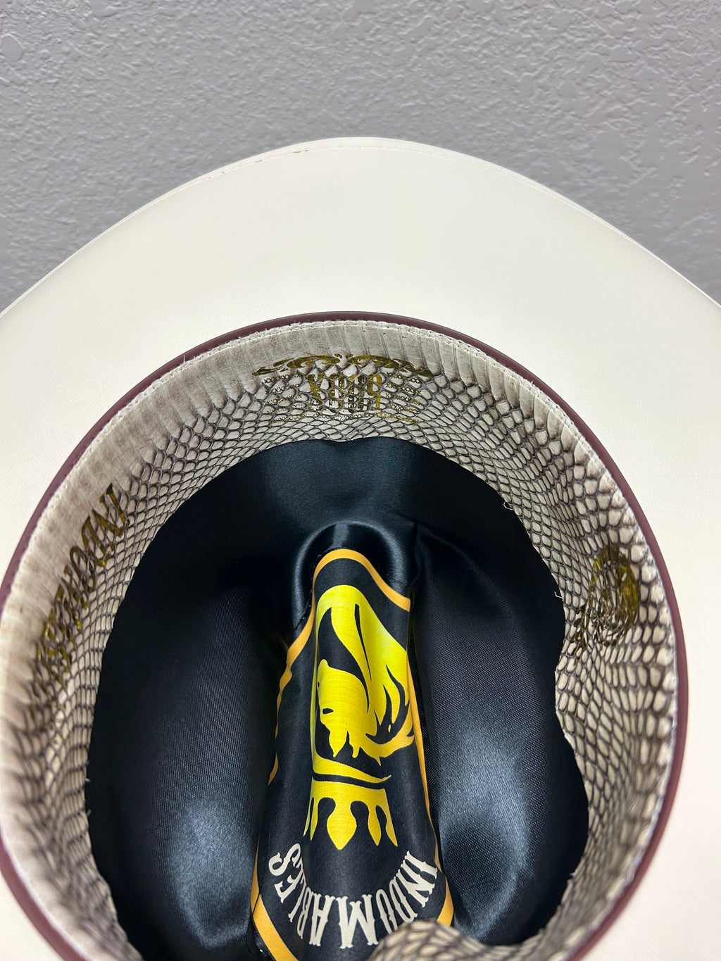 Mexican Snake Straw Cowboy Hat