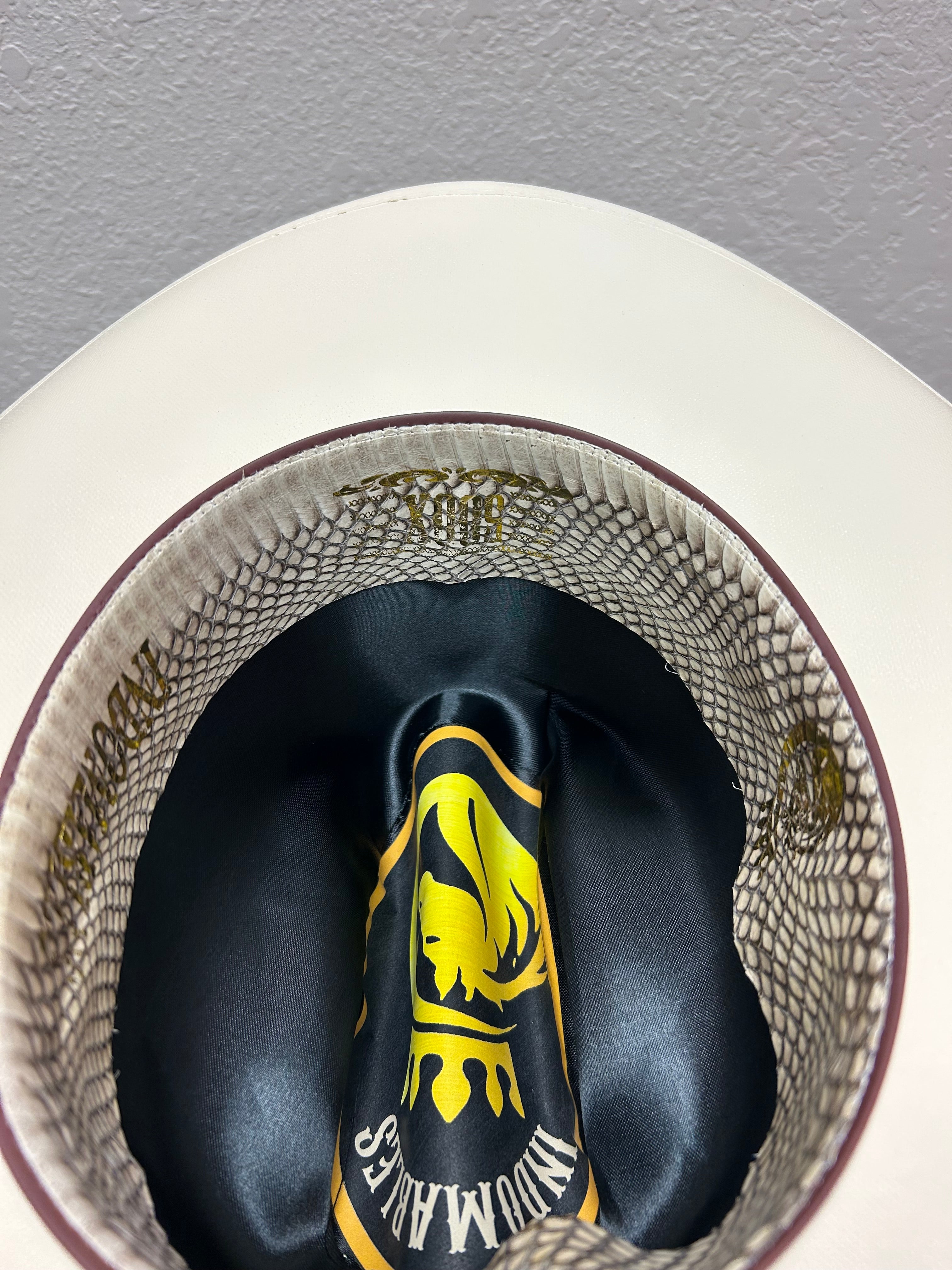 Mexican Snake Straw Cowboy Hat