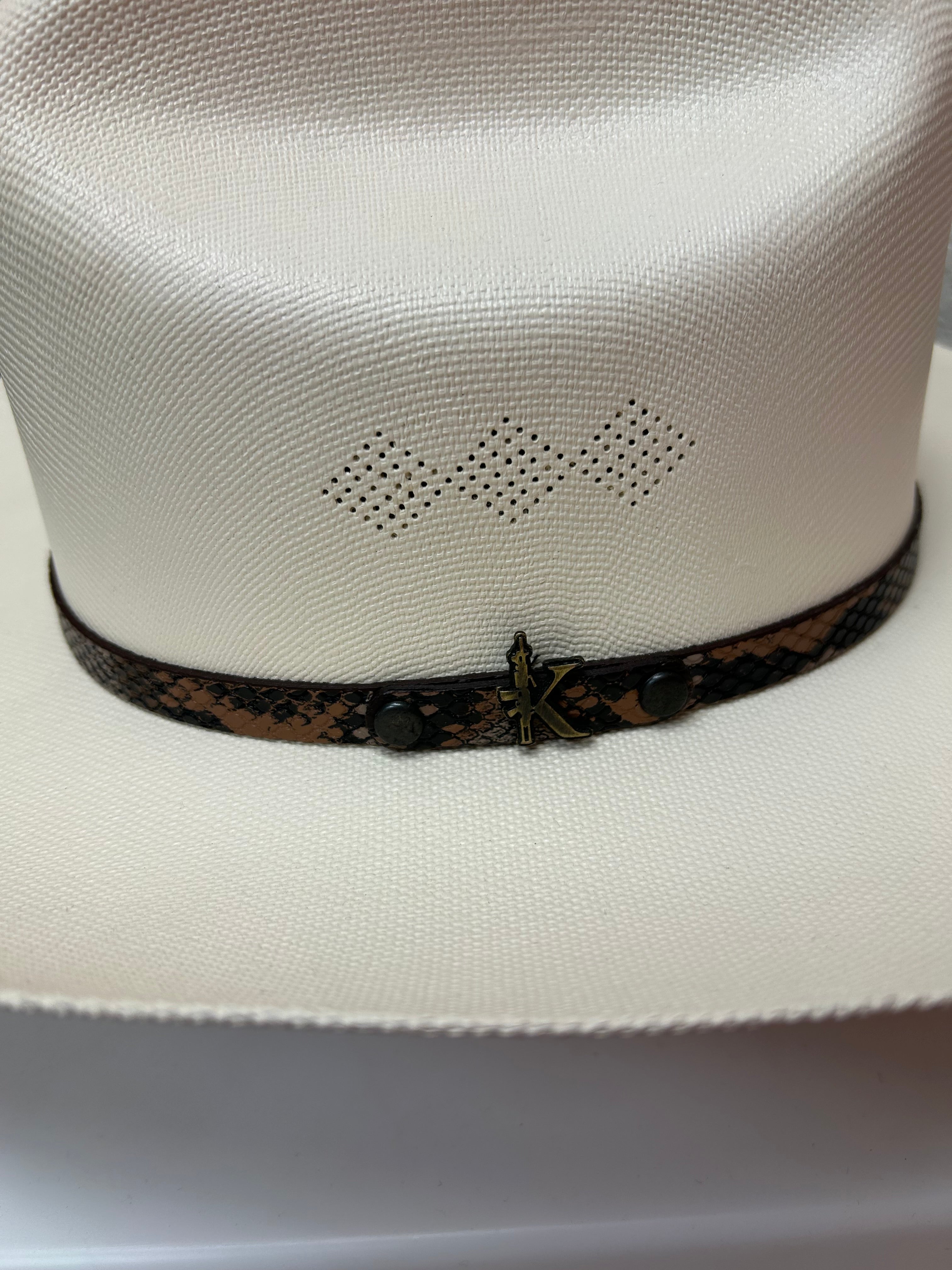 Mexican Tombstone X EL Komander Straw Cowboy Hat