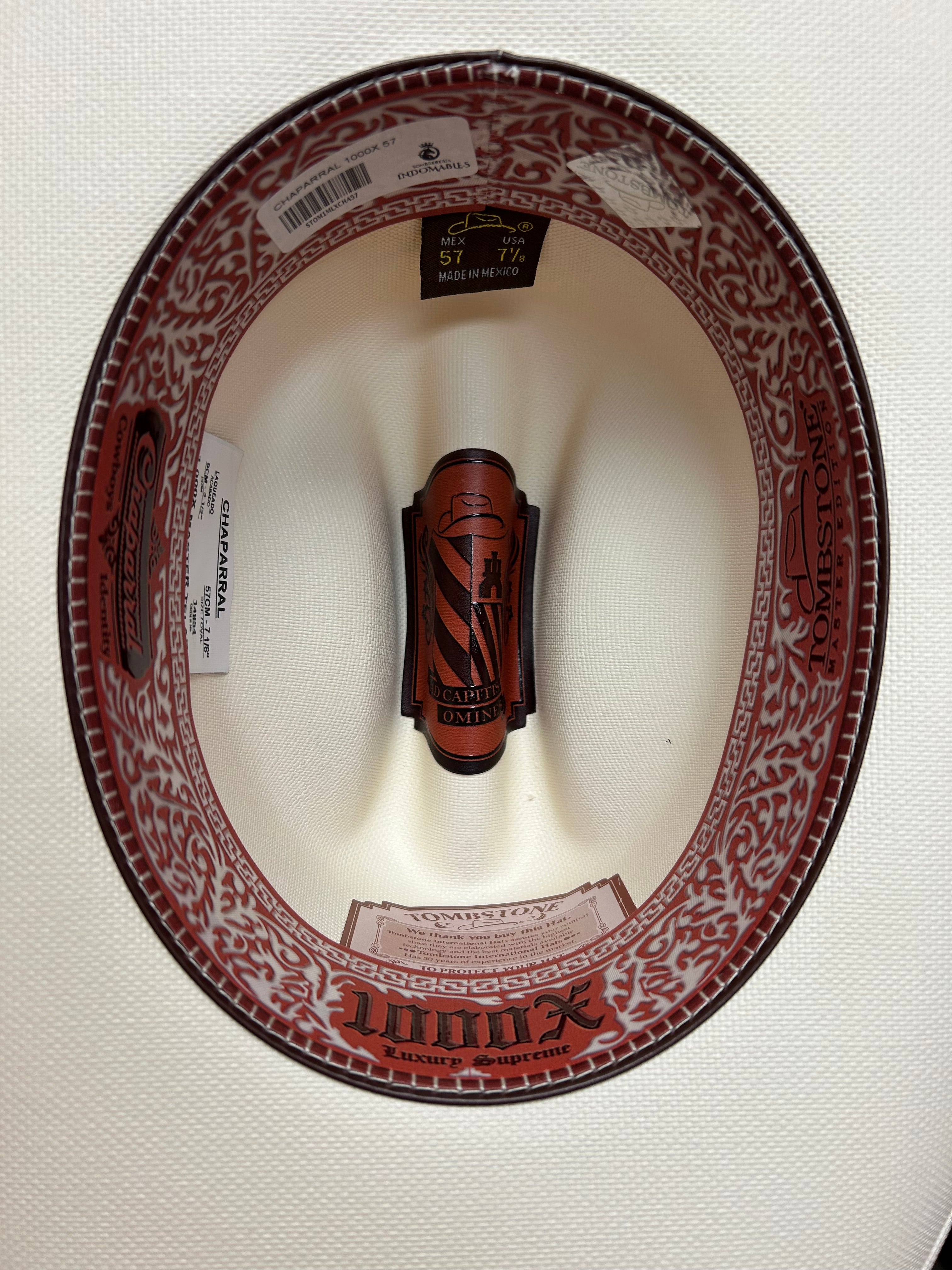 Mexican Tombstone 1000x Straw Cowboy Hat