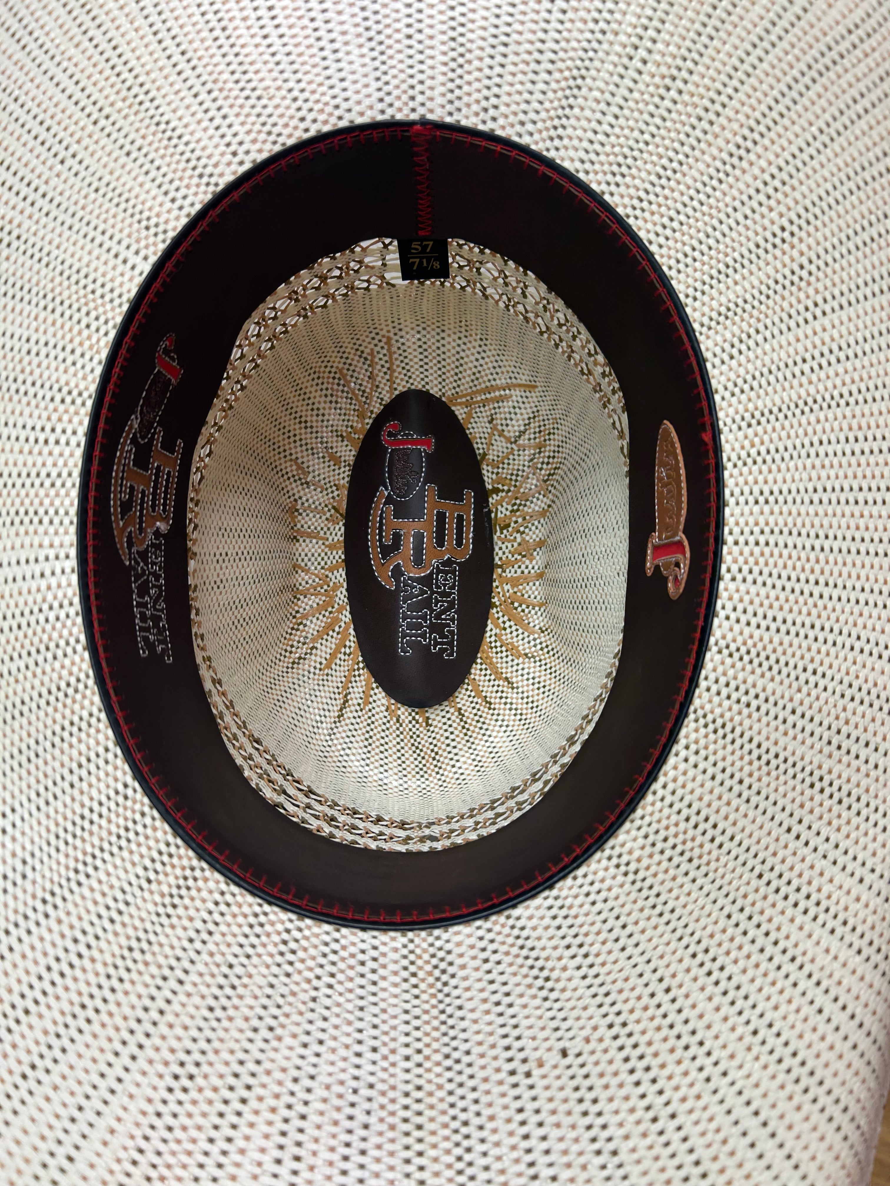 Justin 'Barrel' Straw Cowboy Hat