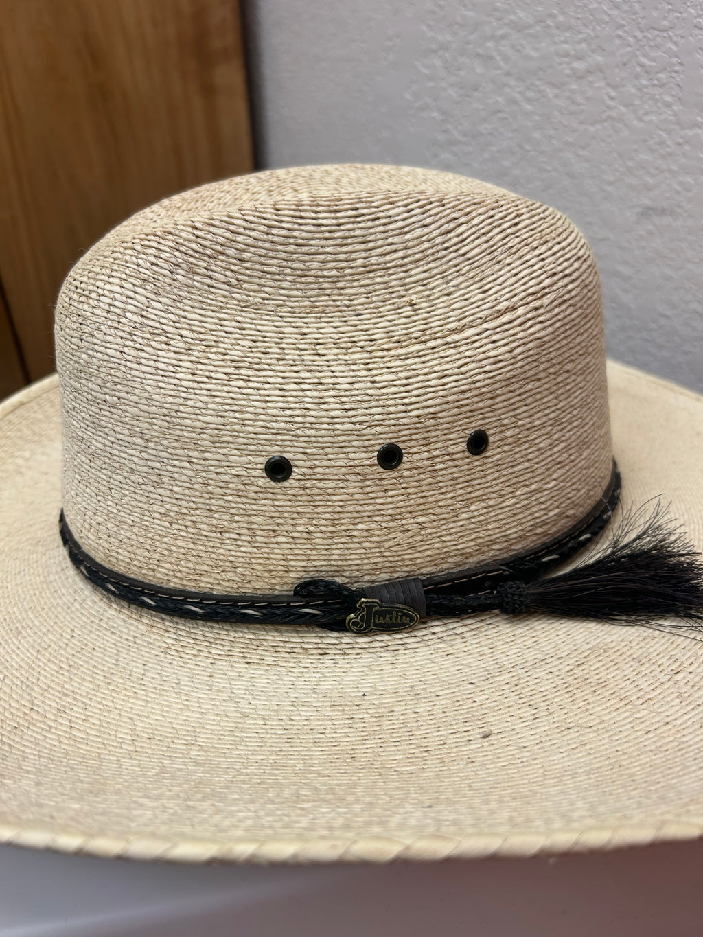 Justin 'Br Buckhorn' Straw Cowboy Hat