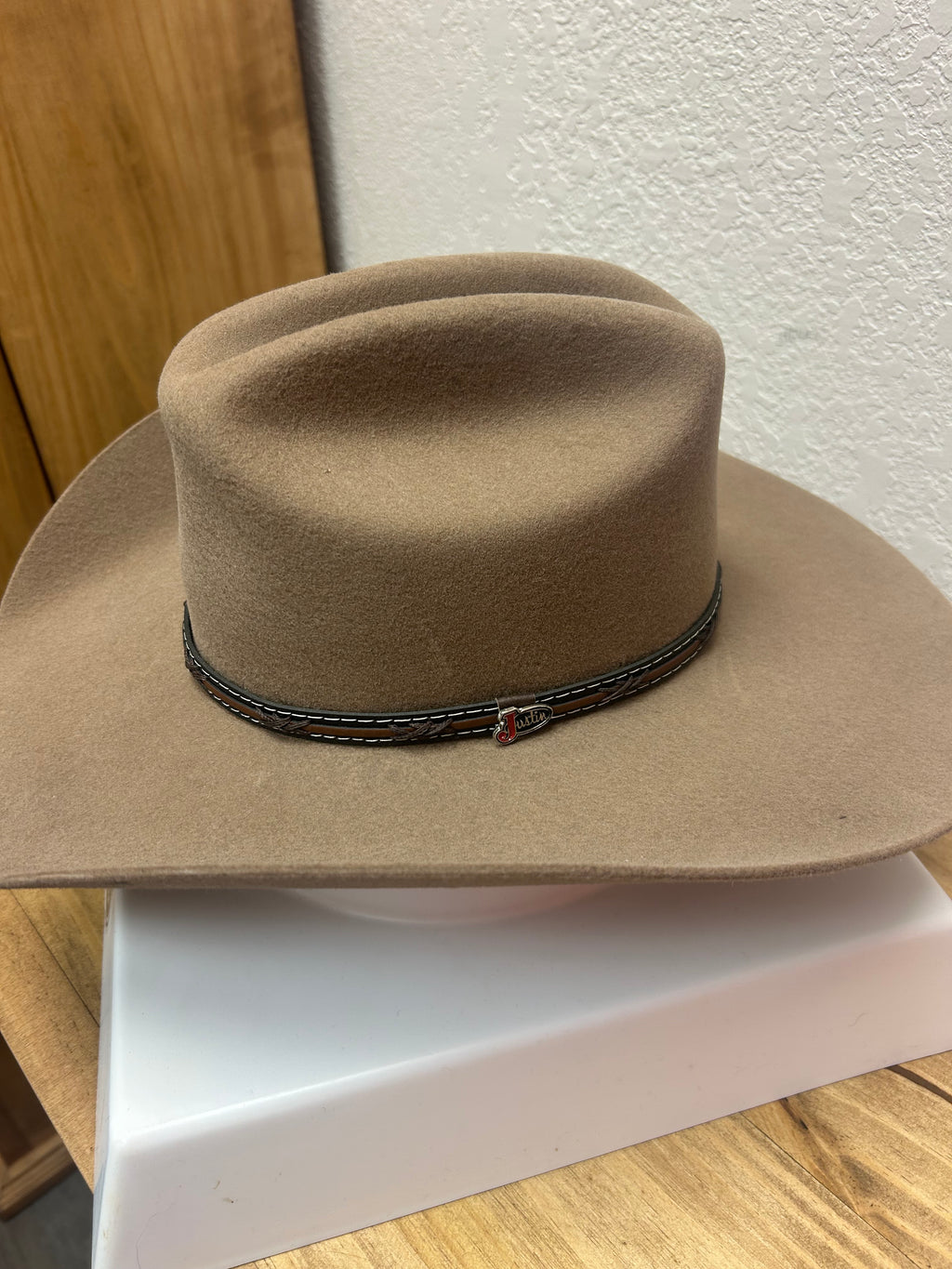 Justin '2x Gallop-Fawn' Felt Cowboy Hat