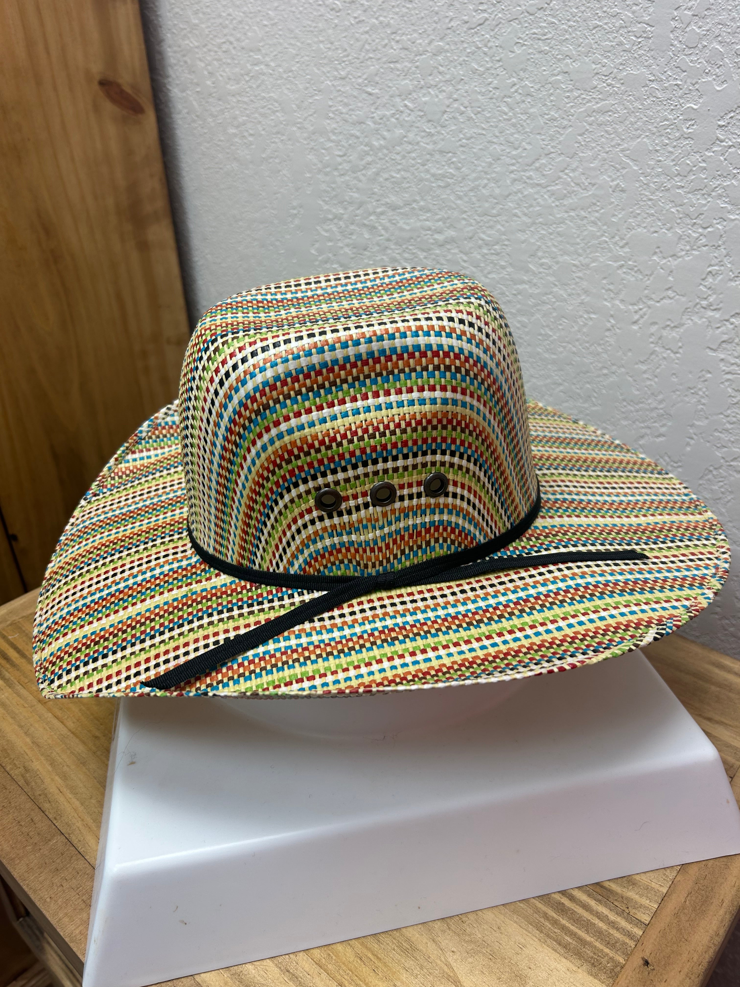 Ariat Youth Rainbow Straw Cowboy Hat