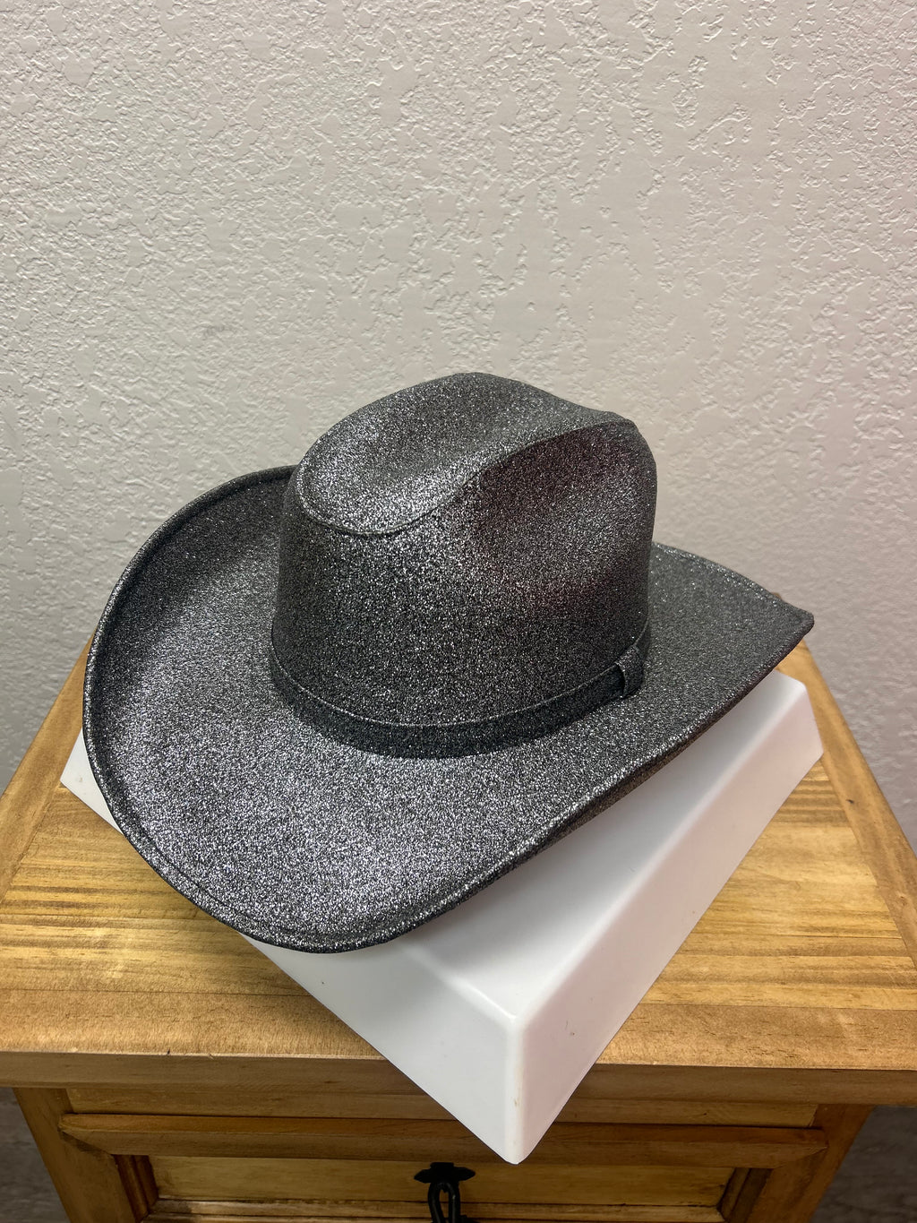Youth Black Sparkle Cowboy Hat