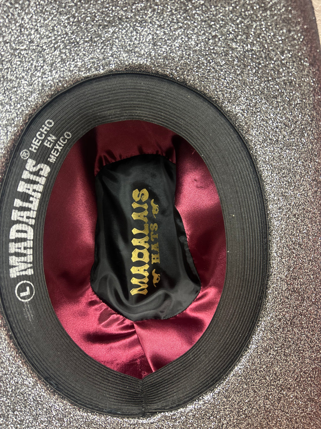 Youth Black Sparkle Cowboy Hat