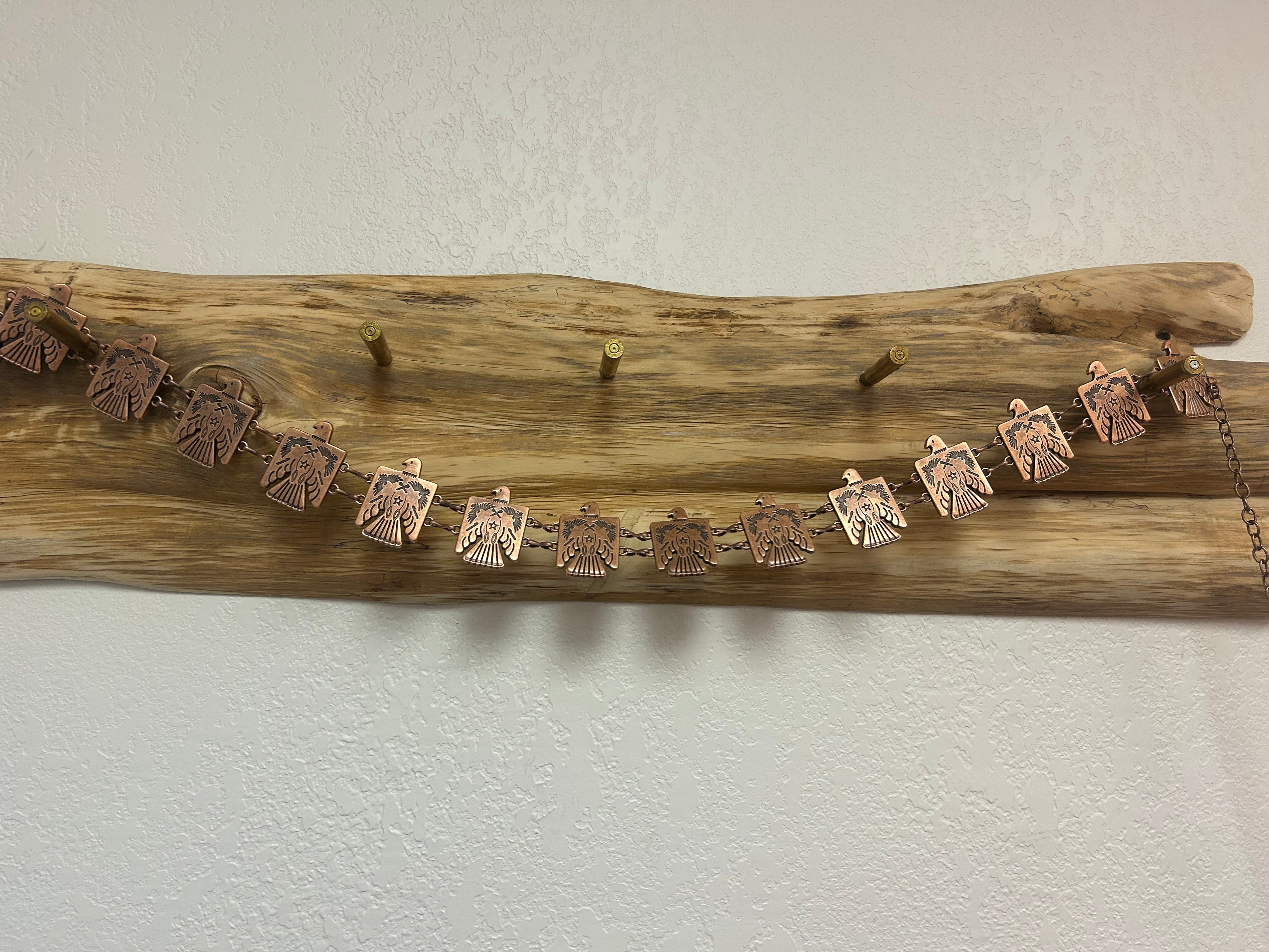 Thunderbird Concho Link Chain Belt