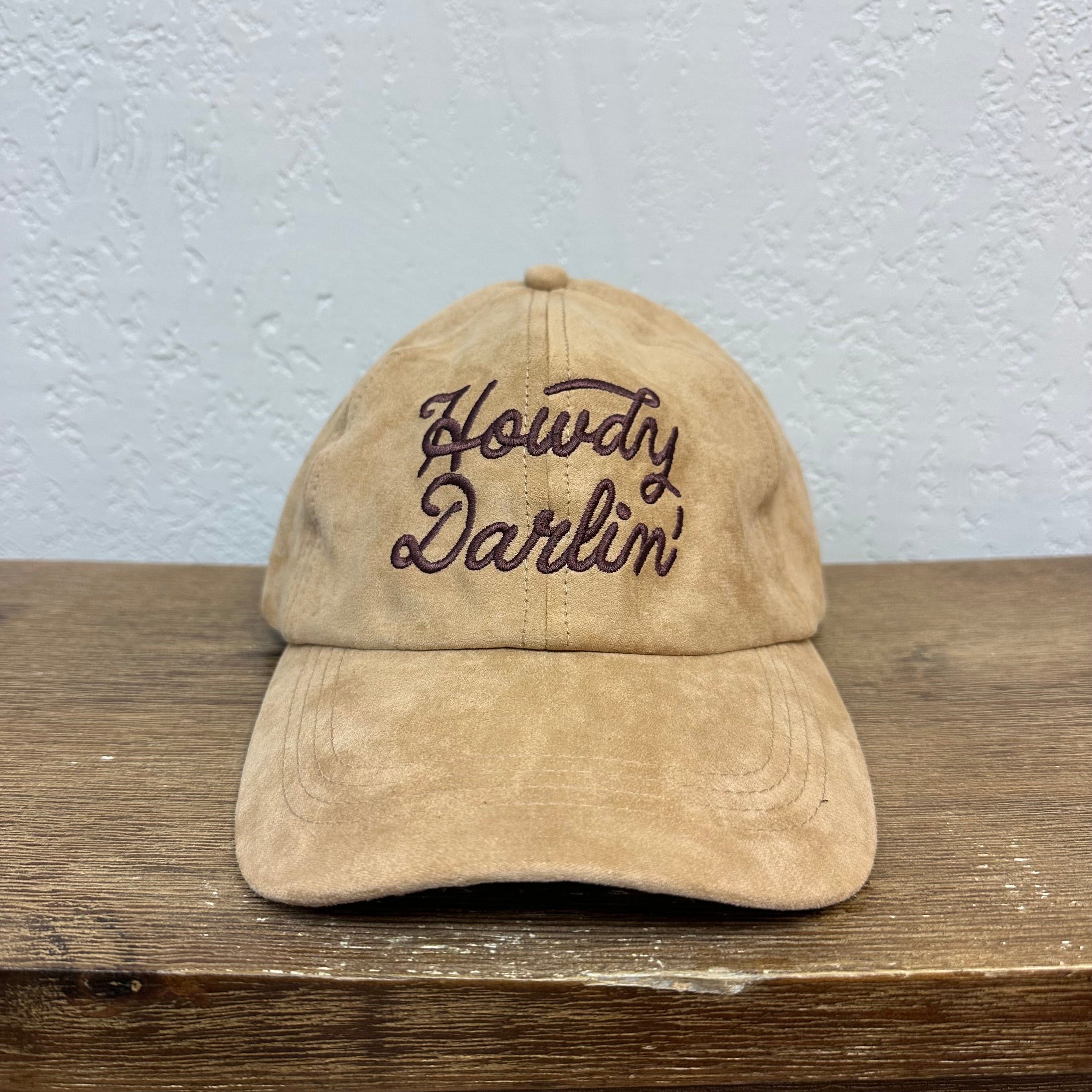 Suede Howdy Darlin' Hat