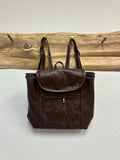 Brown Mexican Leather Backpack
