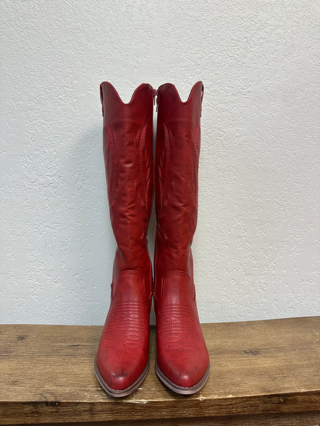 Pierre Dumas Red Wilder Boots