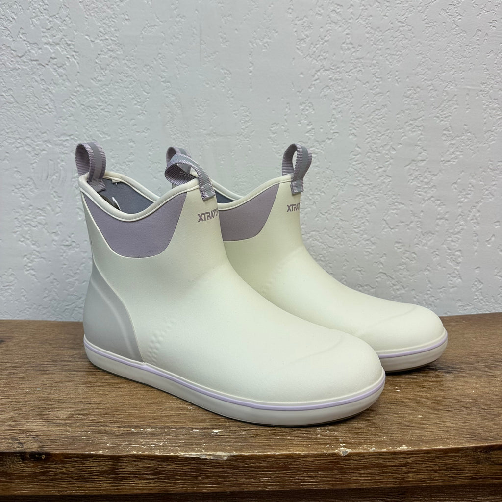 Xtratuf 6" Ivory Ankle Deck Boots