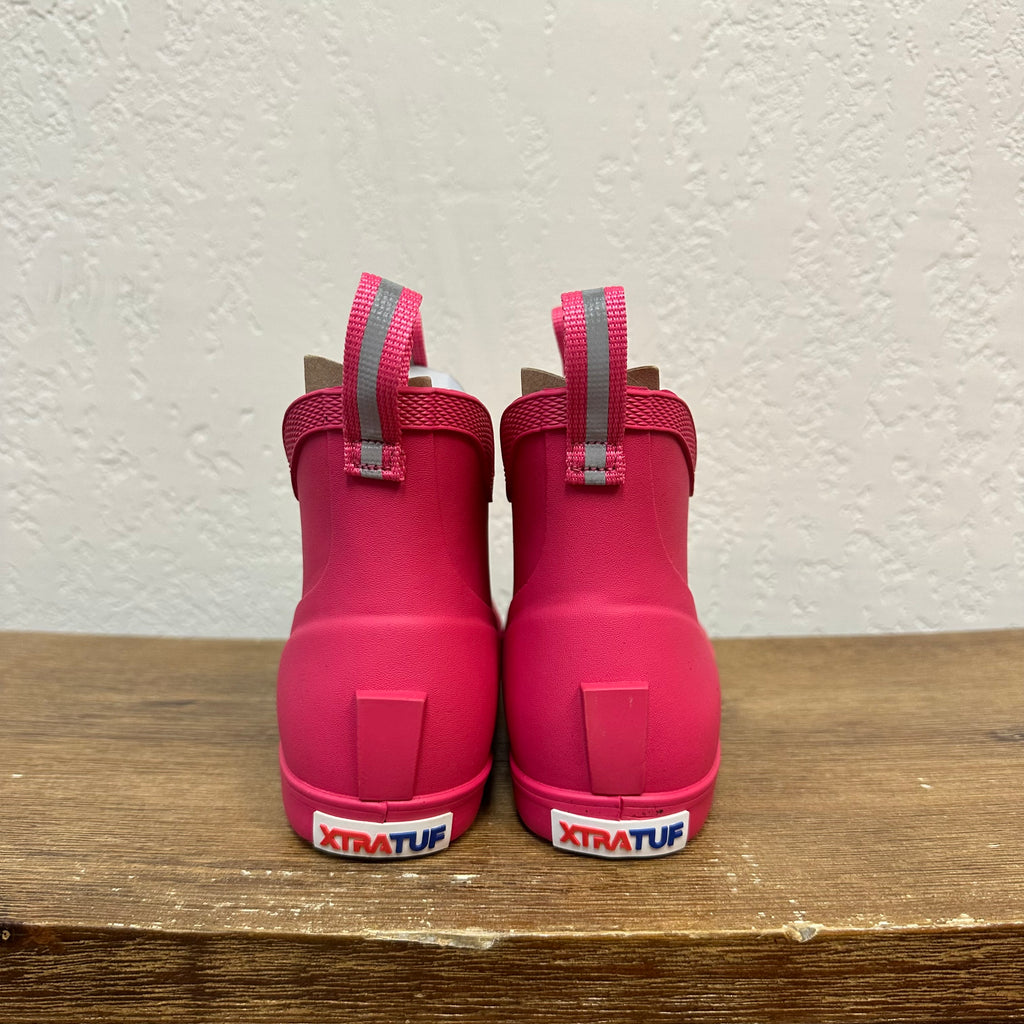 Kids' Xtratuf Hot Pink Ankle Deck Boots