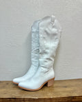 Pierre Dumas White Wilder Boots