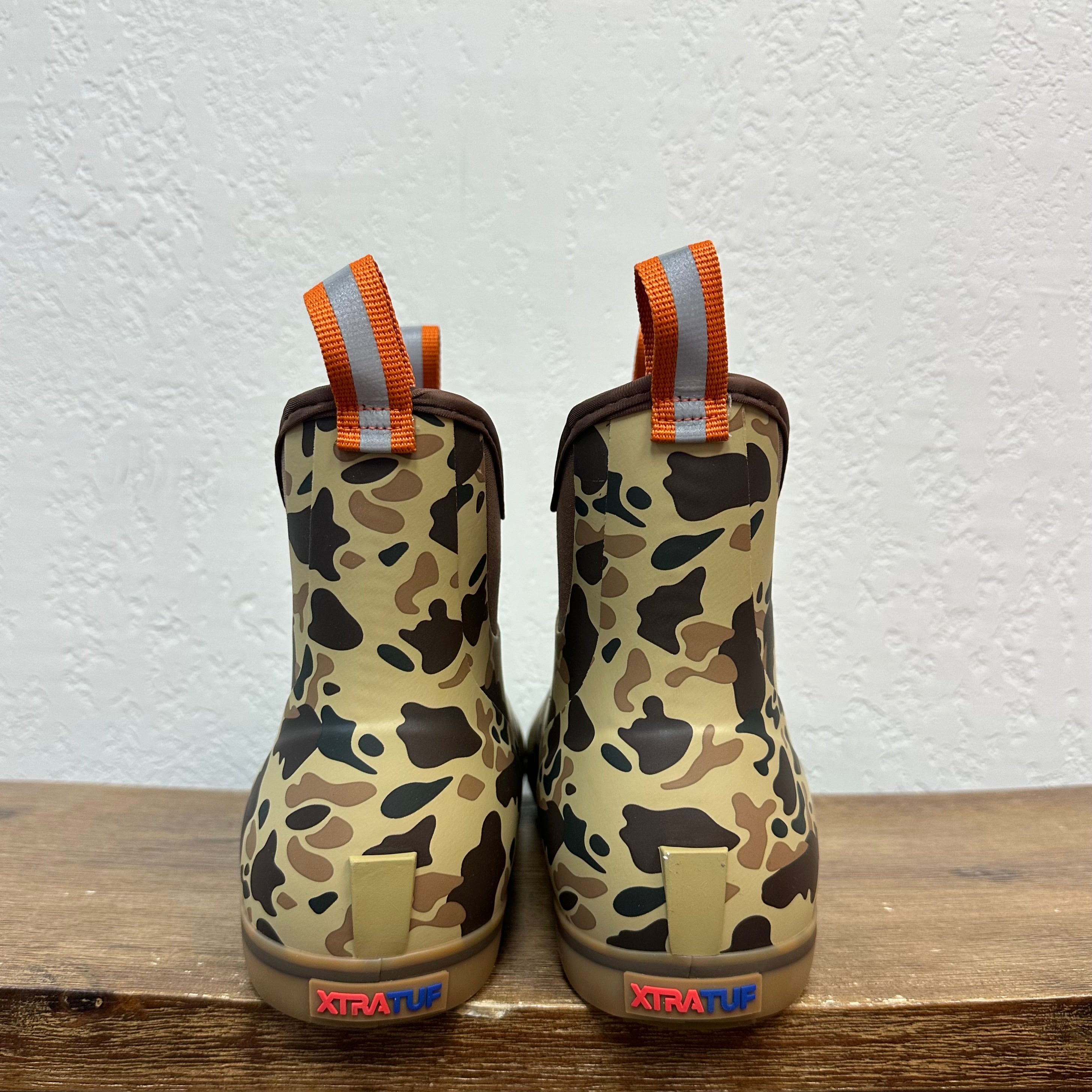 Xtratuf 6" Camo Ankle Deck Boots