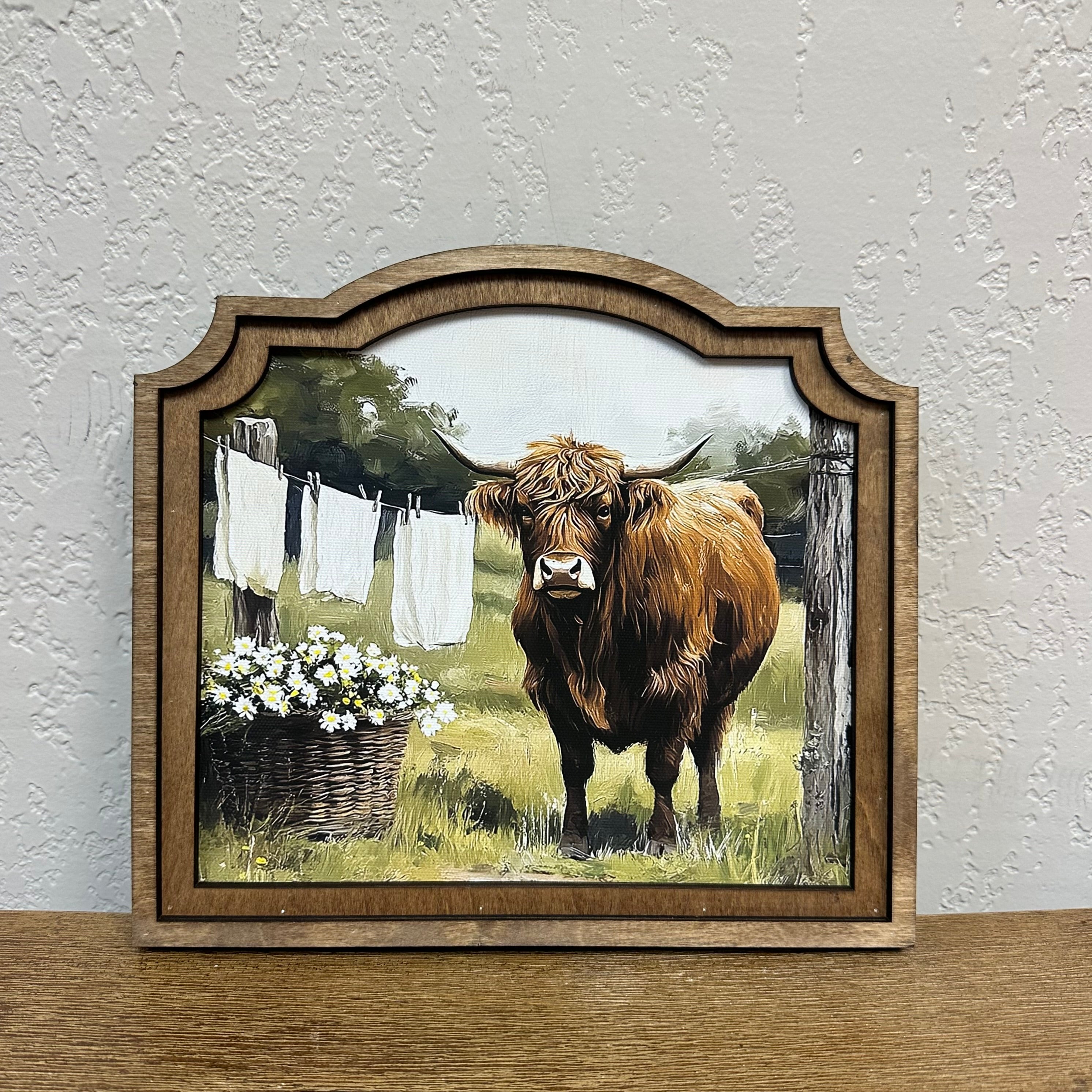 Highland Cow Painting
