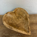 Large Heart-Shaped Dough Bowl
