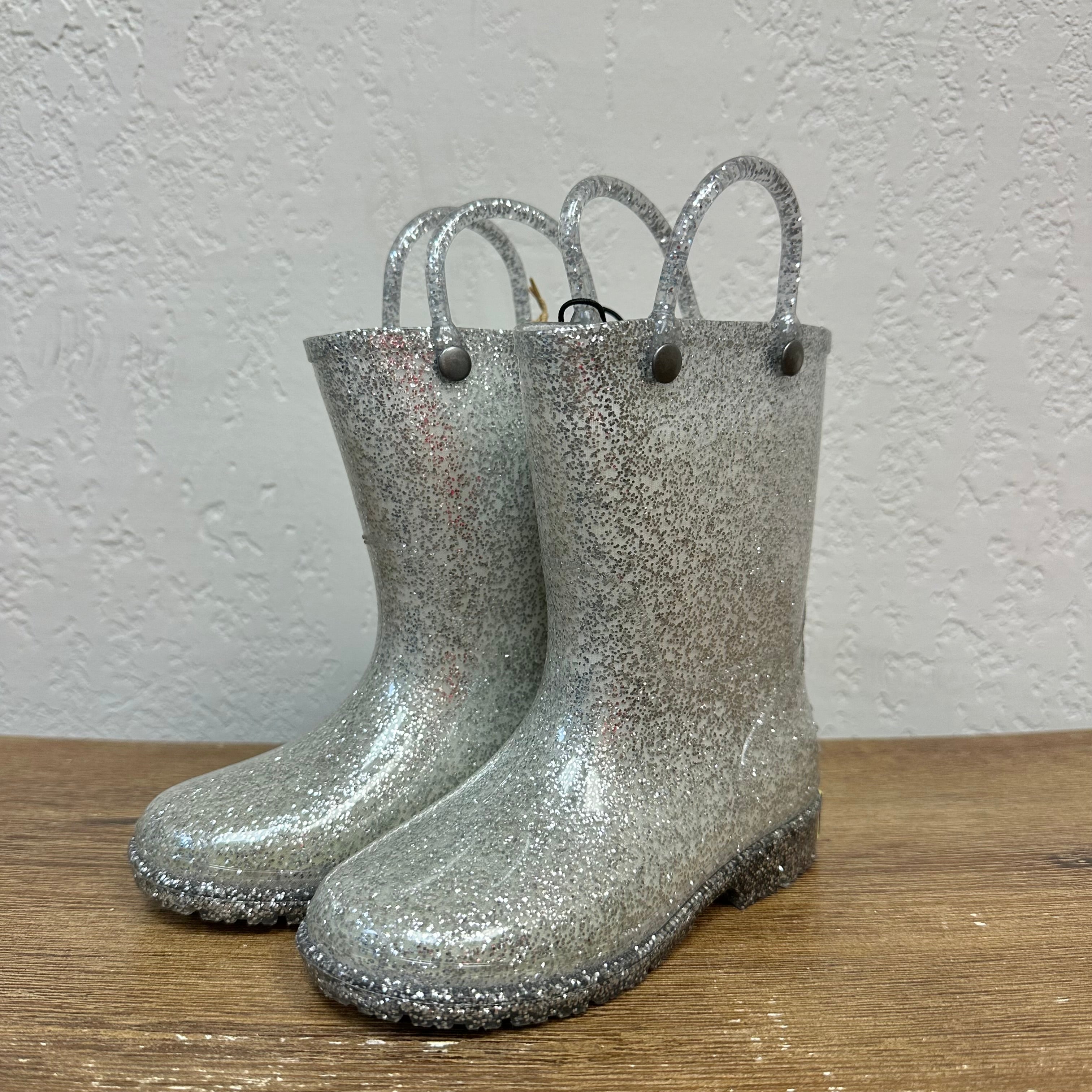 Girls' Western Chief Glitter Rain Boots