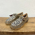 Kid's Twisted X Velcro Leopard Driving Moccasins