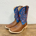 Kid's Twisted X Neon Blue Hooey Boots