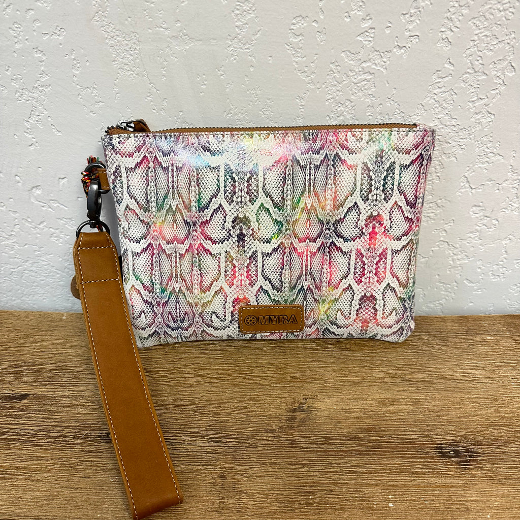 Myra Sunlit Pink Wristlet Wallet