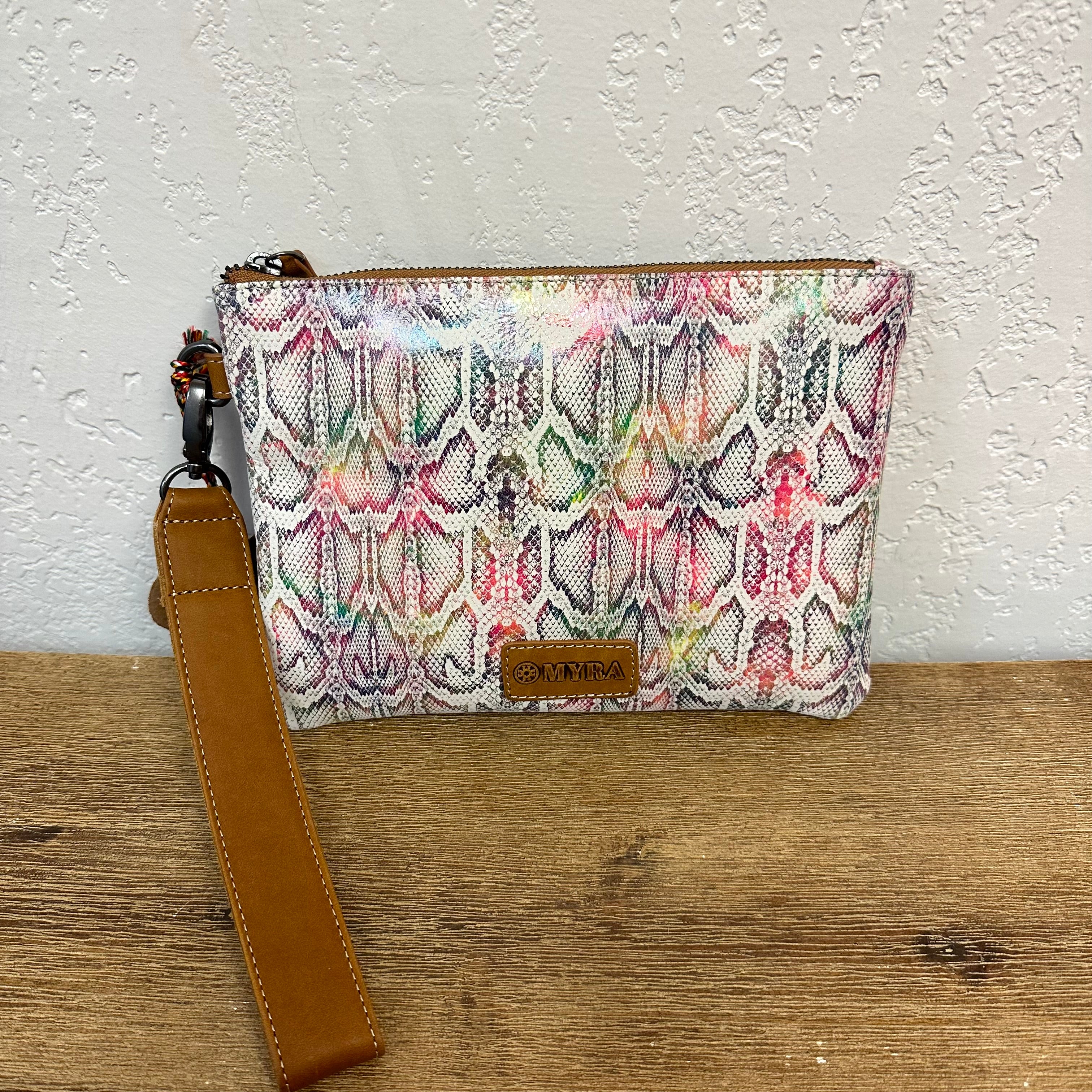 Myra Sunlit Pink Wristlet Wallet