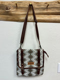 Myra Black Canyon Star Crossbody Bag