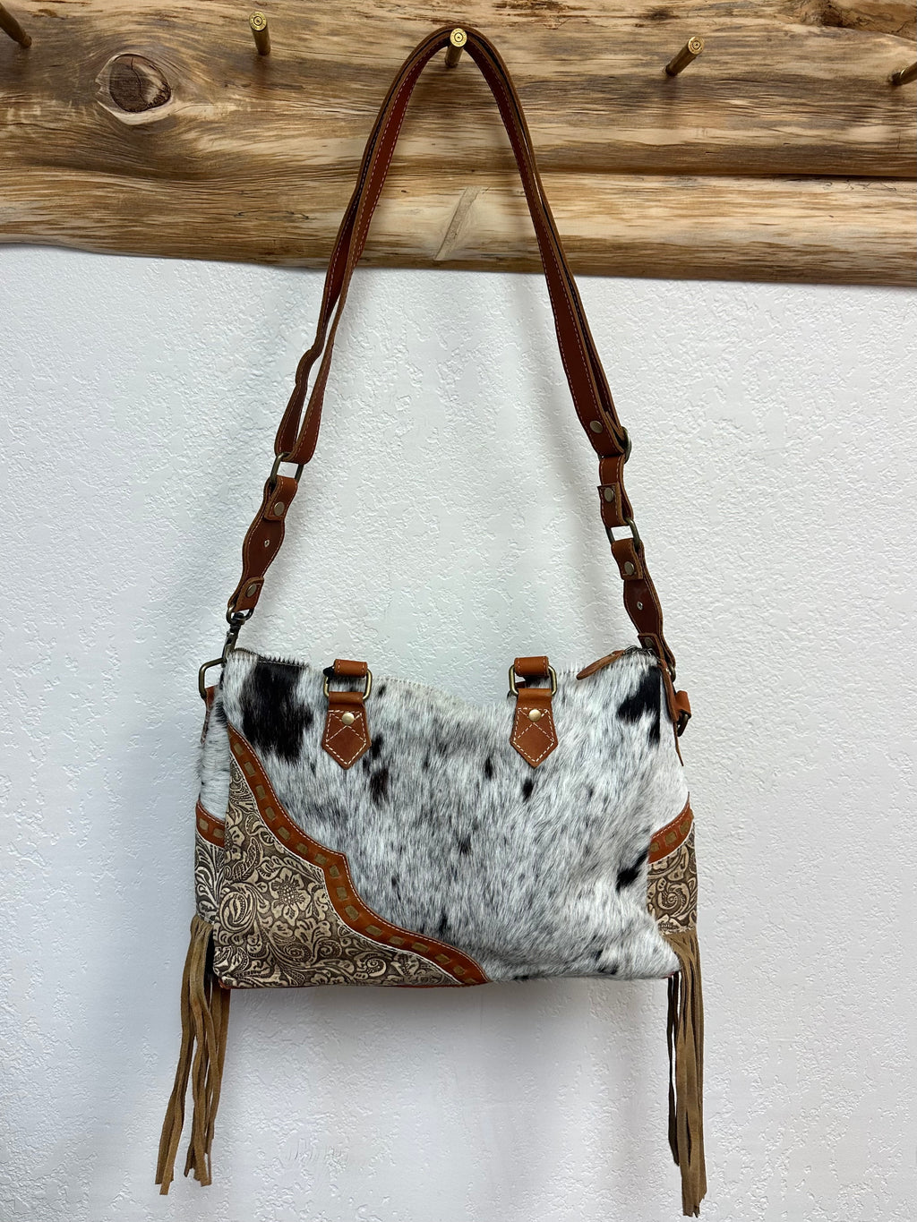 Myra Laredo Cowhide Tote Bag