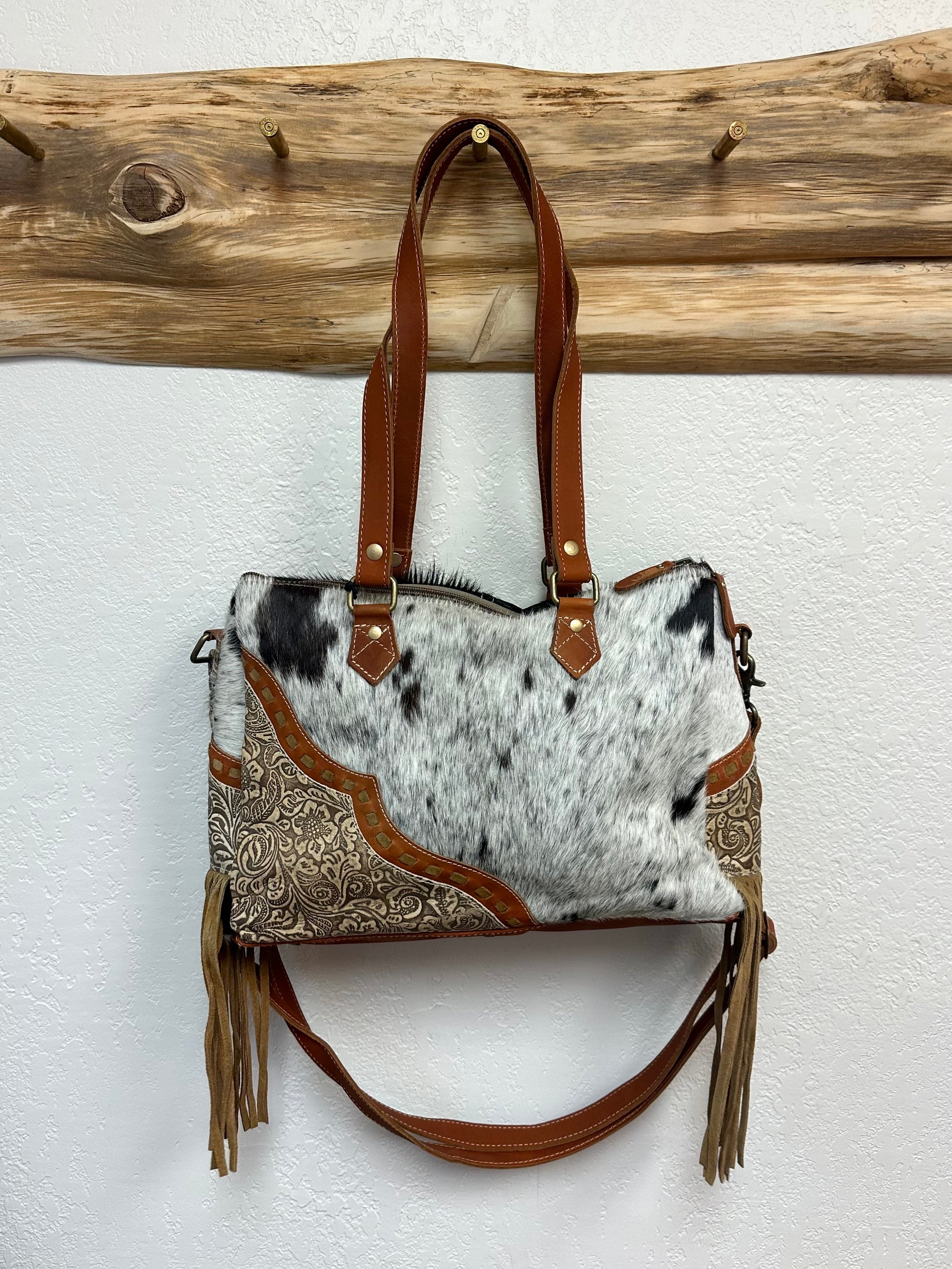 Myra Laredo Cowhide Tote Bag