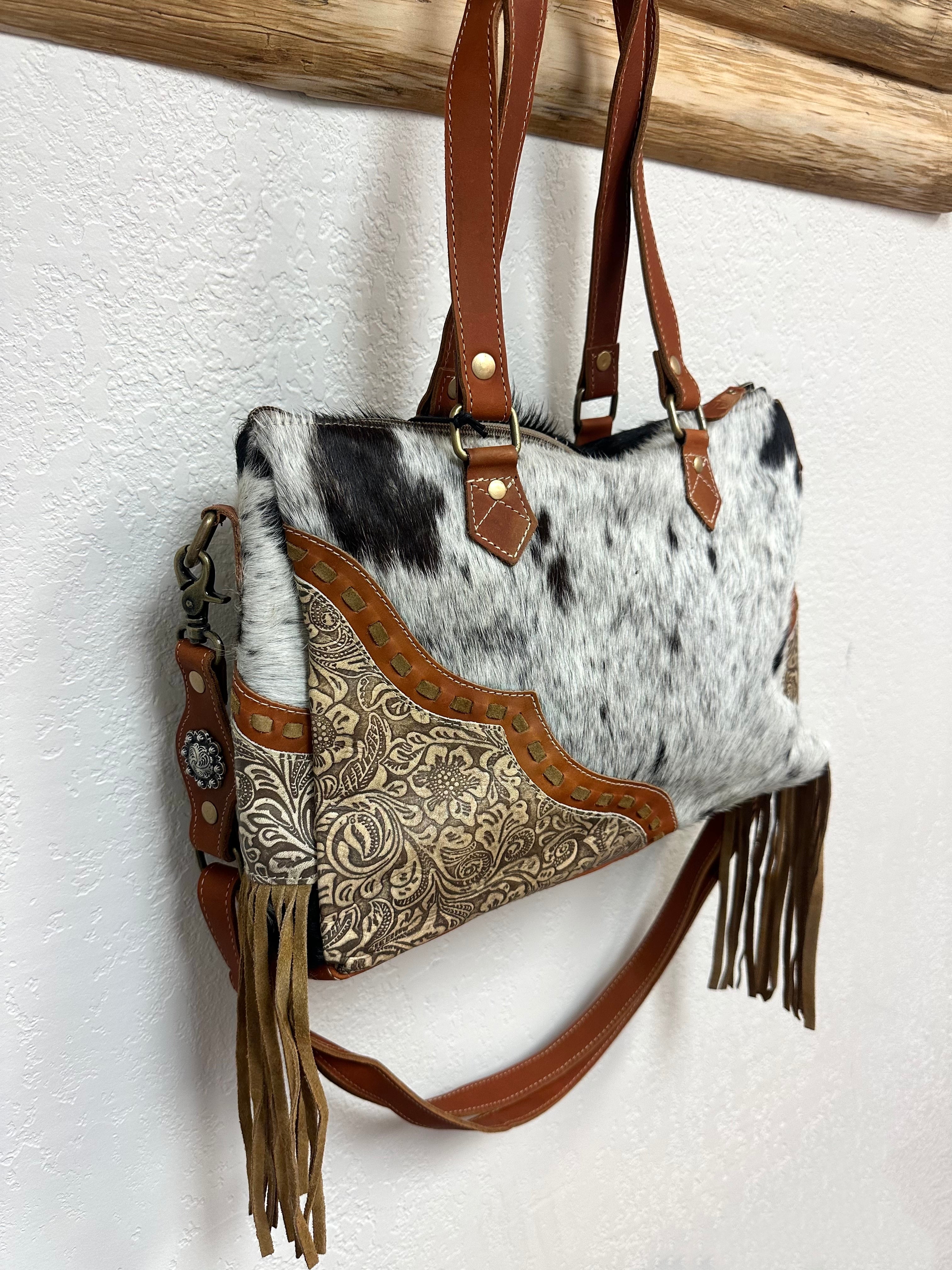 Myra Laredo Cowhide Tote Bag