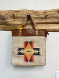 Wrangler Aztec Canvas Tote Bag