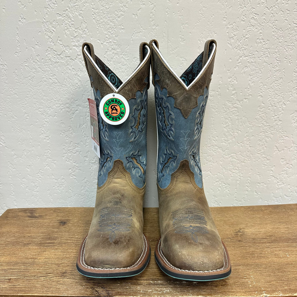 Laredo Blue Isla Inlay Boots