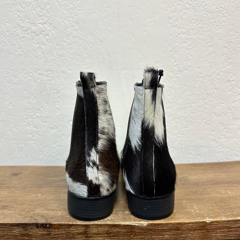 Myra Electron Cowhide Booties